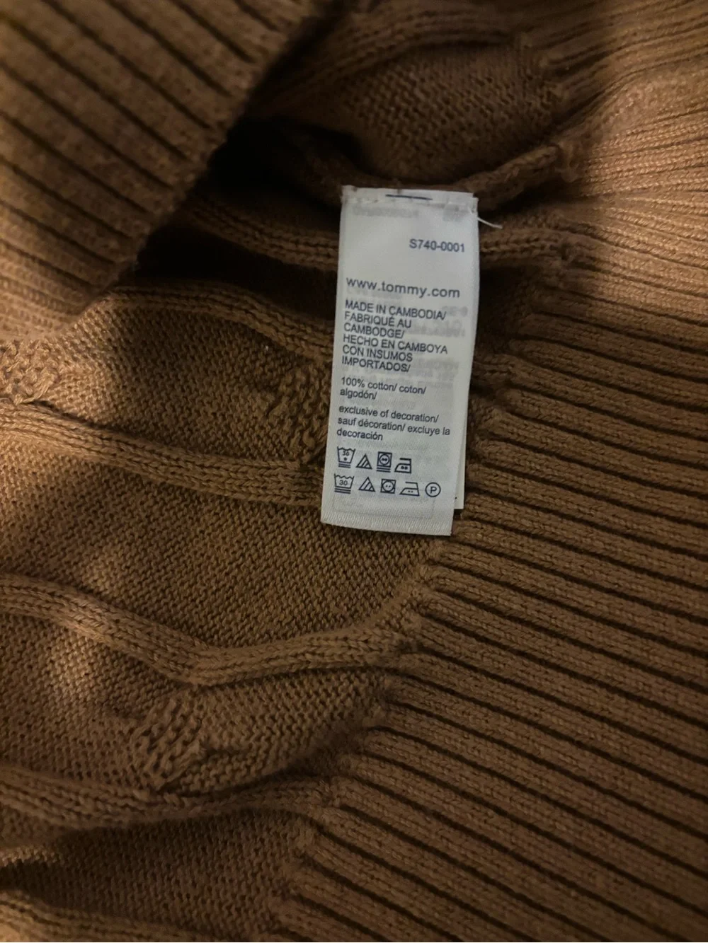Tommy Hilfiger classic cable
